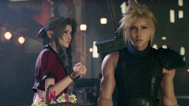 Aerith und Cloud Final Fantasy 7 Remake