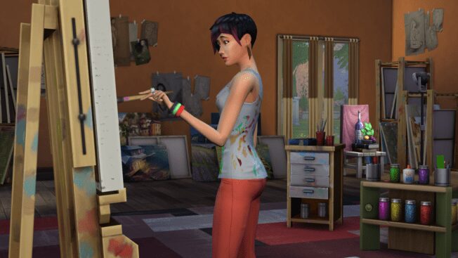 Die Sims 4 Künstler