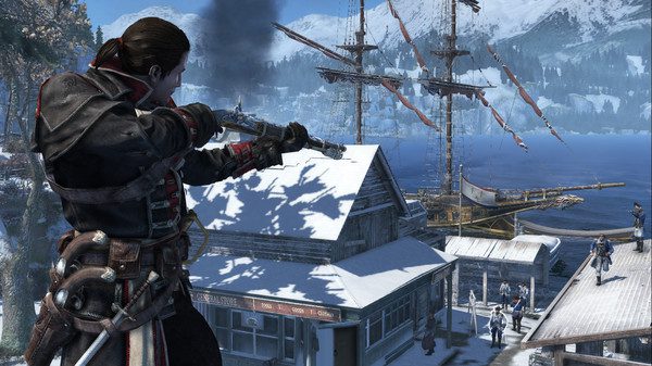 Assassin's Creed Rogue Fernkampf