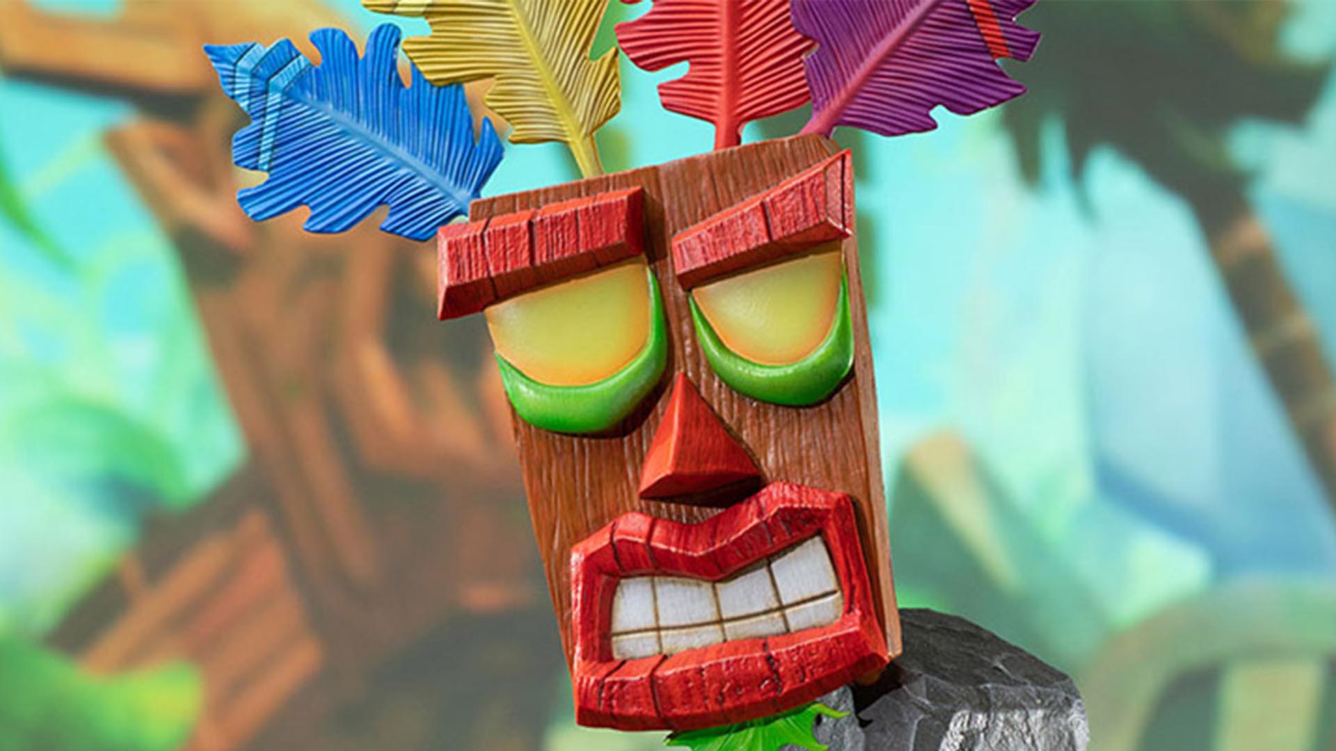 Crash Bandicoot N. Sane Trilogy Lebensgroße Aku AkuMaske ab sofort