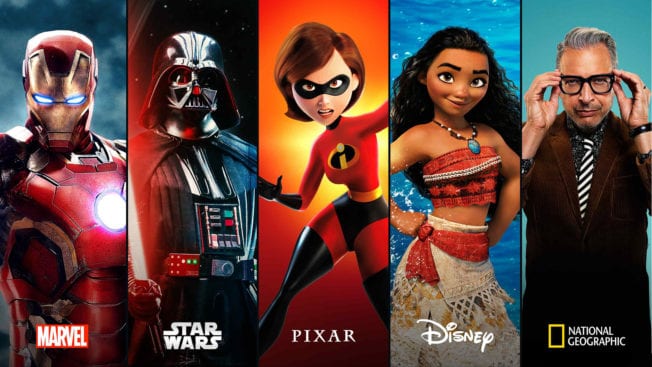 Disney Plus Serien und Filme