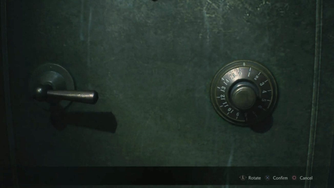 Resident Evil 2 Alle Codes und Kombinationen für Schließfächer, Safes