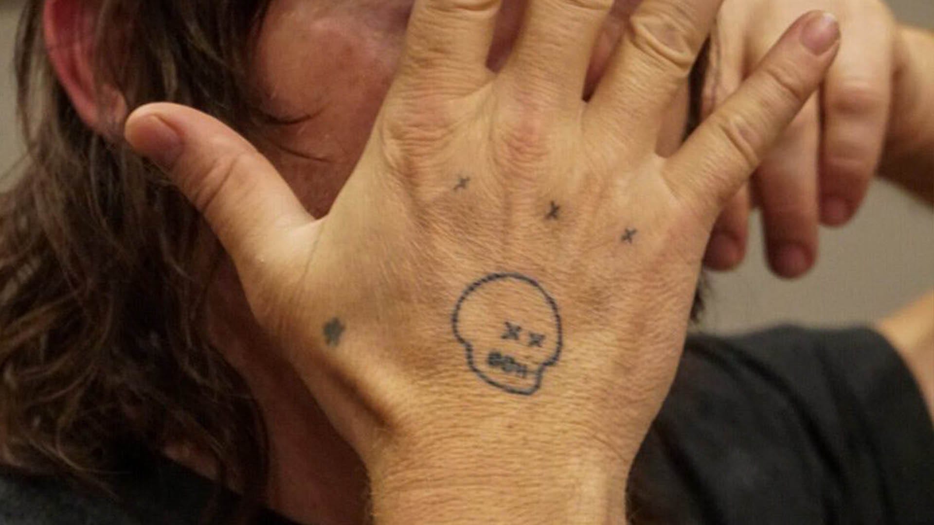 Norman Reedus Tattoo on Hand - wide 3