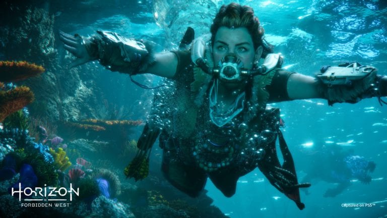 Horizon: Forbidden West Tauchen Unterwasser