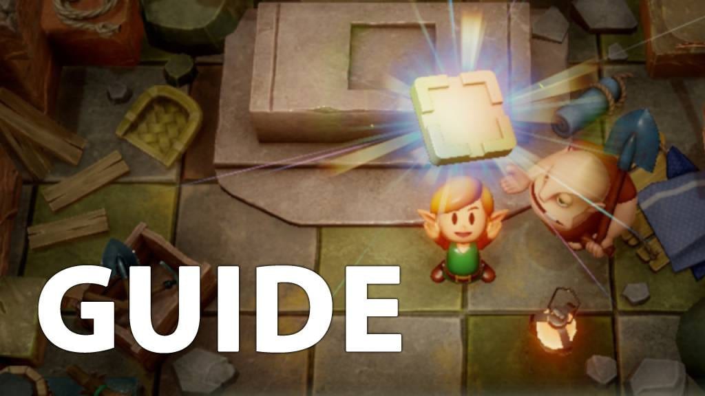 So kommt ihr an Kammersteine in Zelda: Link's Awakening