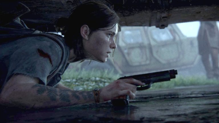 The Last of Us 2 Ellie Auto verstecken