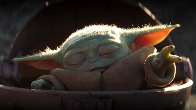 Baby Yoda als Cosplay