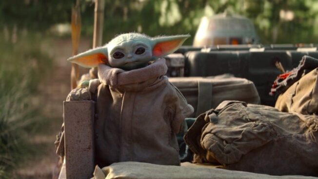 George Lucas trifft Baby Yoda