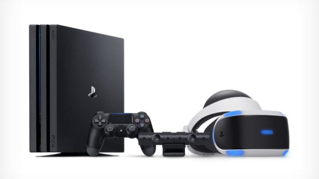 PlayStation VR Headset und PS4 Pro