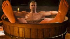 The Witcher 3 Geralt in der Badewanne