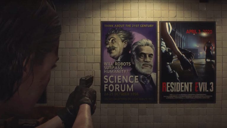 Resident Evil 3 Easter Egg