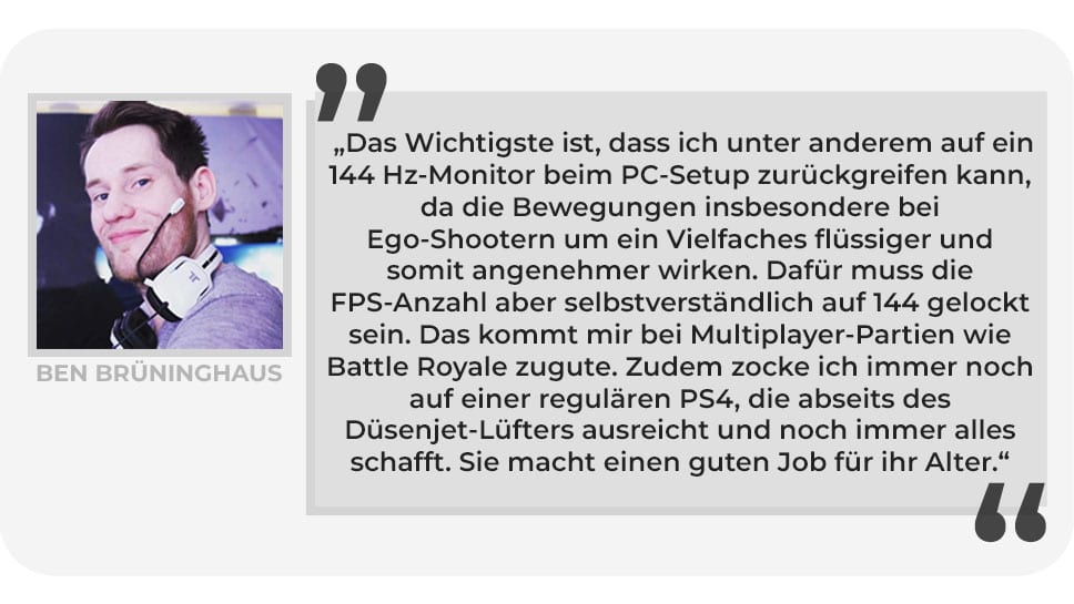 Ben Brüninghaus Gaming Setup PlayCentral