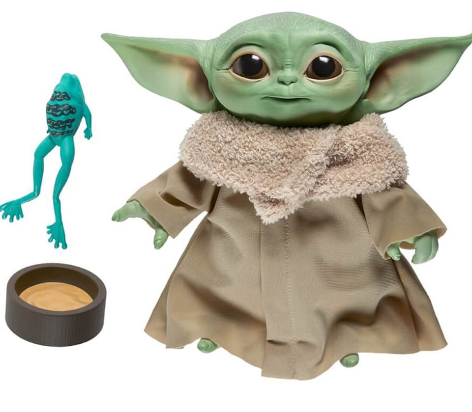 Baby Yoda elektronische Plüschfigur