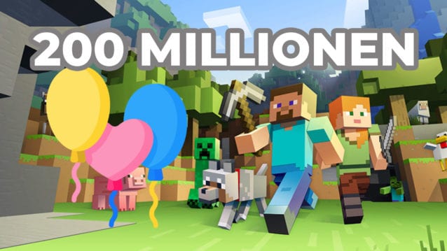 Wie Oft Wurde Minecraft Verkauft Minecraft erreicht magischen Meilenstein von 200 Millionen Verkäufe