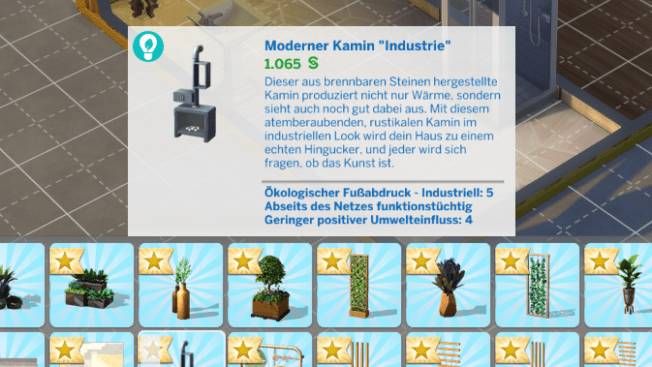 Die Sims 4 Nachhaltig leben