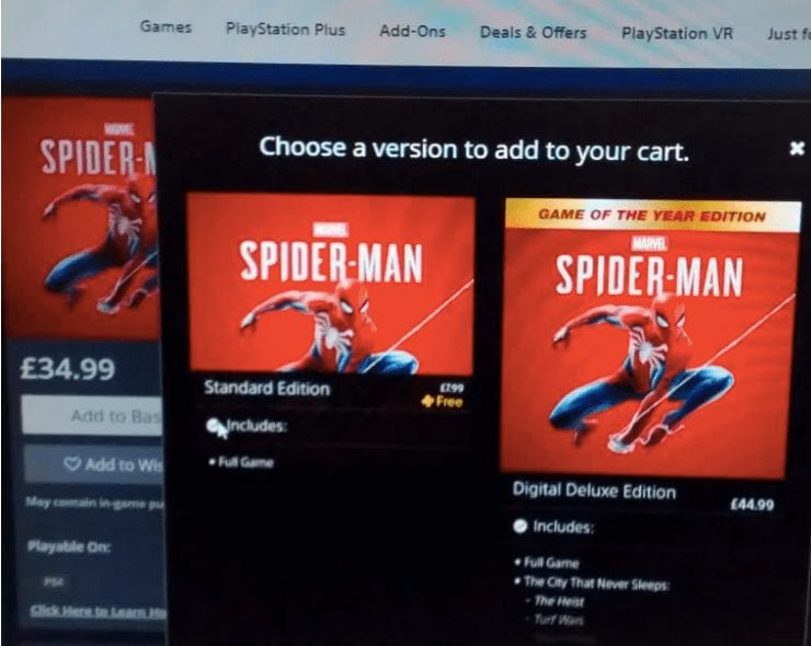 Marvels Spider-Man PS4 PS Plus
