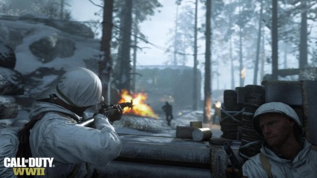 Call of Duty WWII Schnee-Map