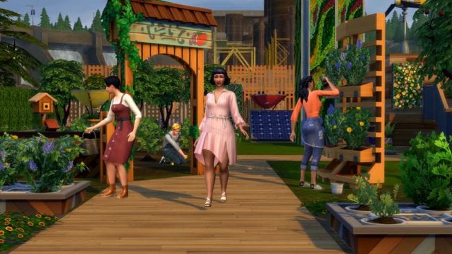 Die Sims 4 Nachhaltig leben Cheats Gemeinschaftsflächen