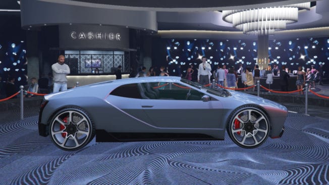 GTA Online Übermacht SC1 Glücksrad