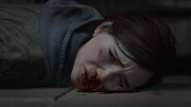 The Last of Us 2 Ellie blutig