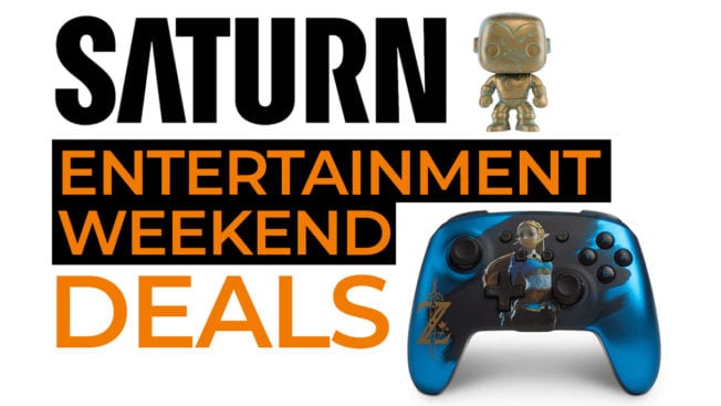 Saturn Entertainment Weekend Deals Nintendo Funko