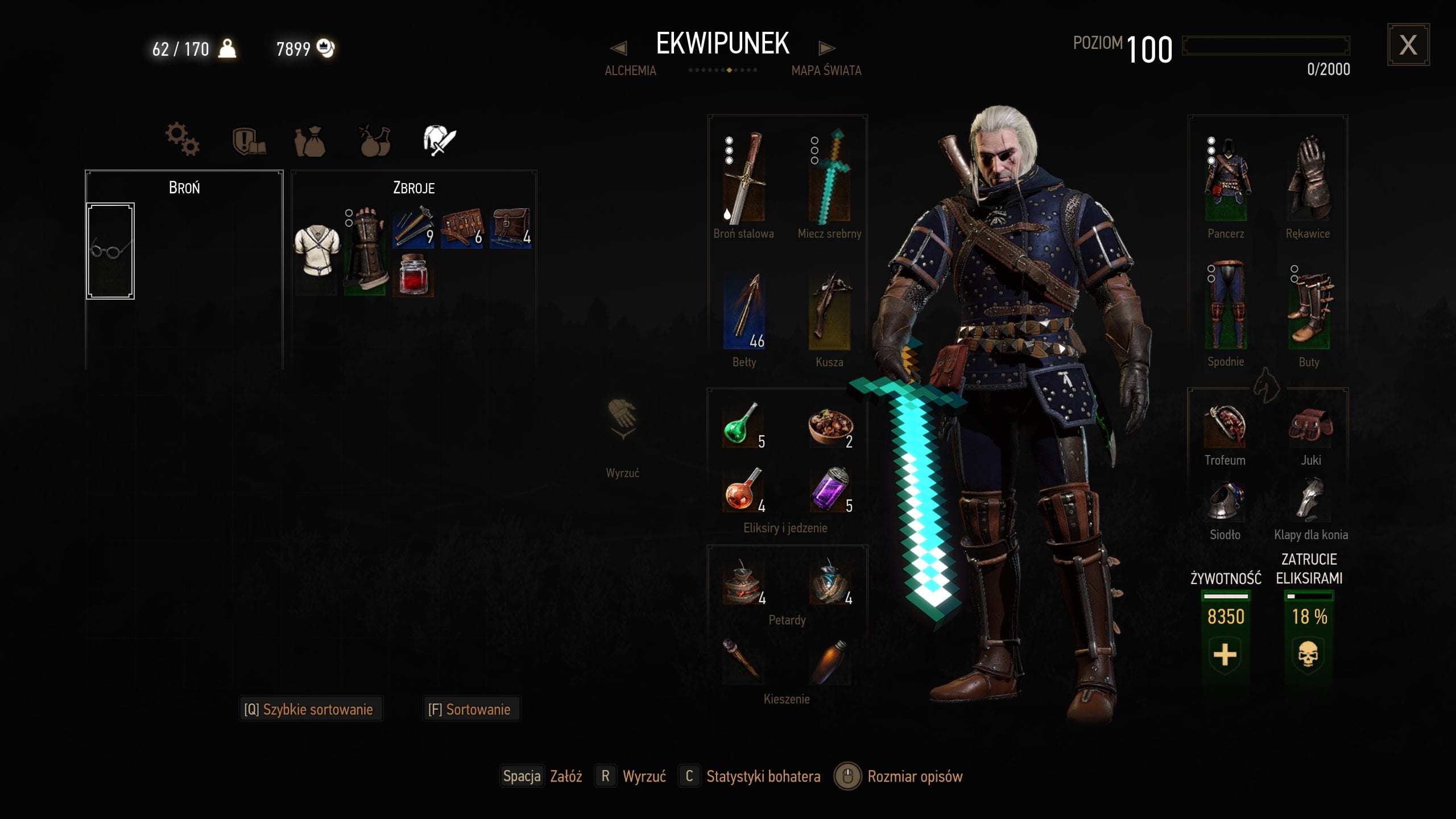 The Witcher 3 Minecraft Mod