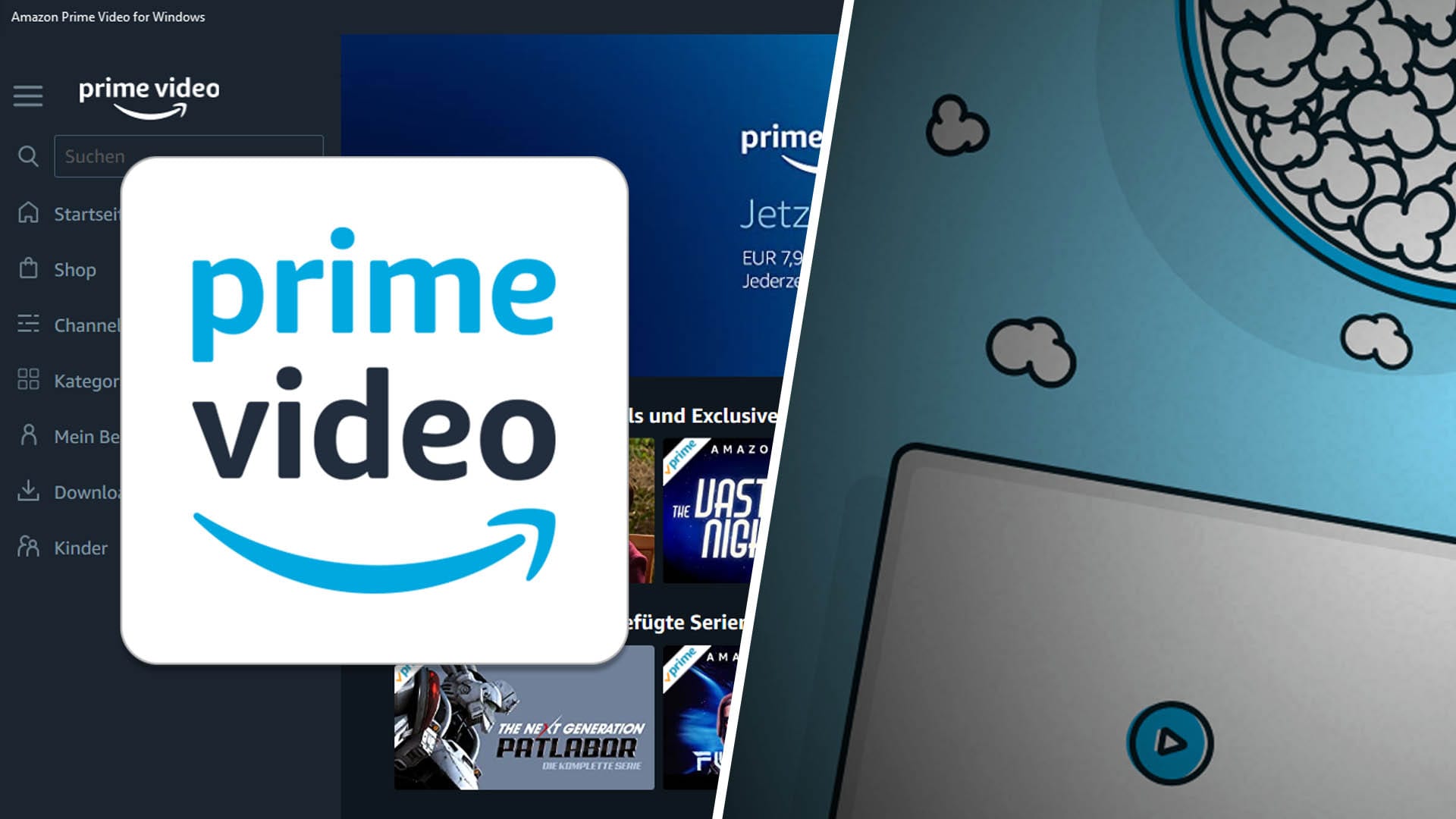 amazon prime video how to download on pc