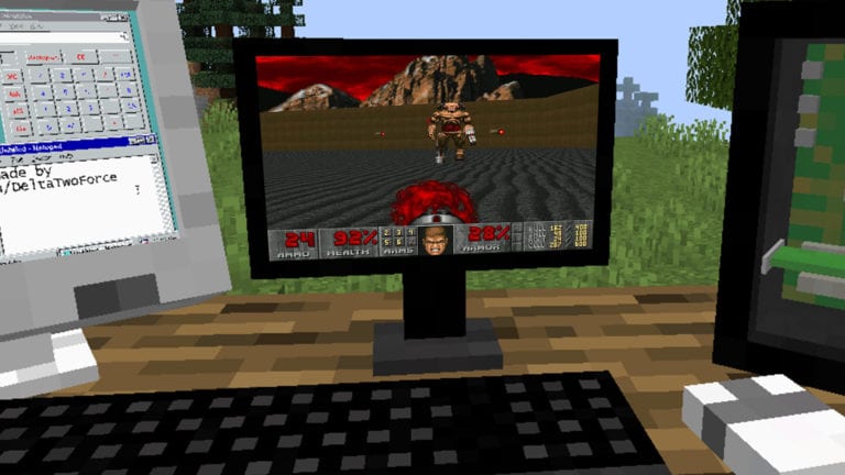 DOOM in Minecraft