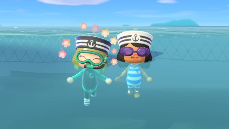 Animal Crossing New Horizons Update Sommer Tauchen