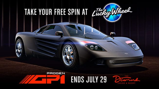 GTA Online - Lucky Wheel Progen GP1