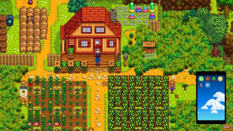 Stardew Valley Smartphone Phonebook