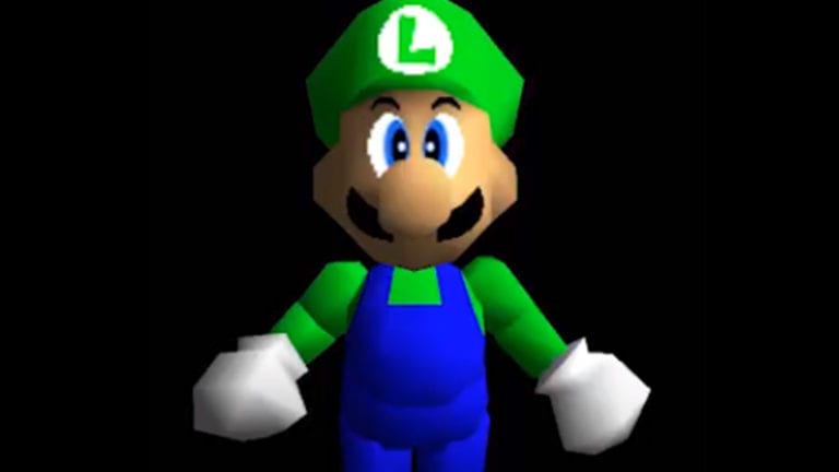 Super Mario 64 Luigi