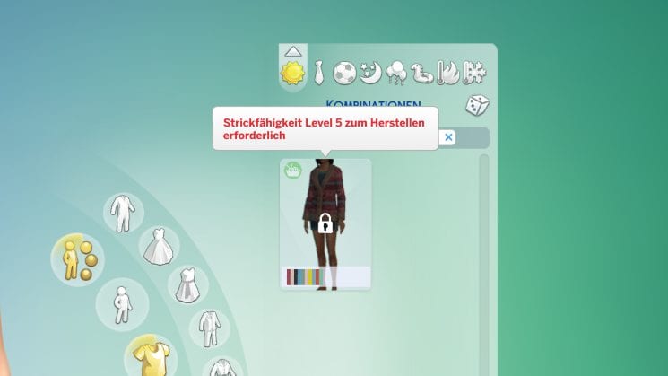 Die Sims 4 Schick mit Strick Kleidung