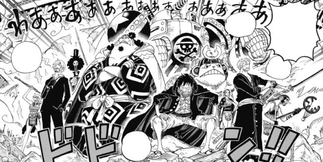 One Piece, Manga, Kapitel 989, Strohhutpiratenbande