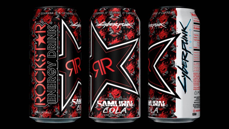 Cyberpunk 2077 Rockstar Energy