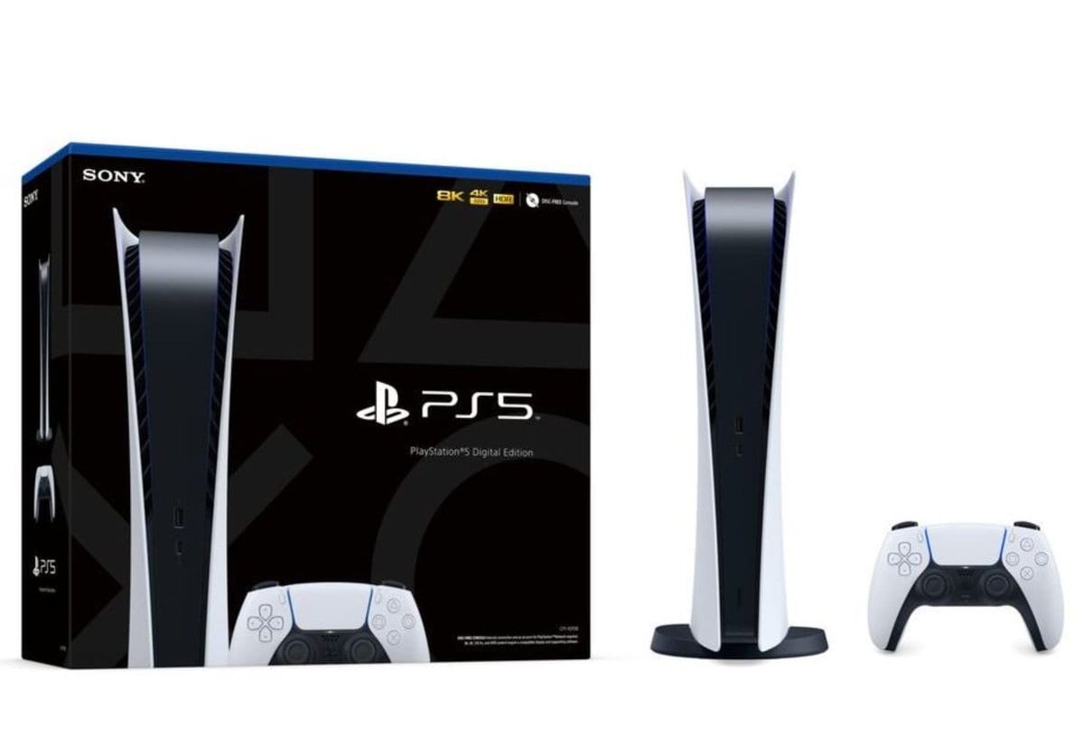 PS5 Verpackung Digital Version
