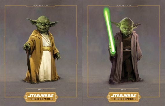 Star Wars The High Republic Mit Jungen Jedi Meister Yoda