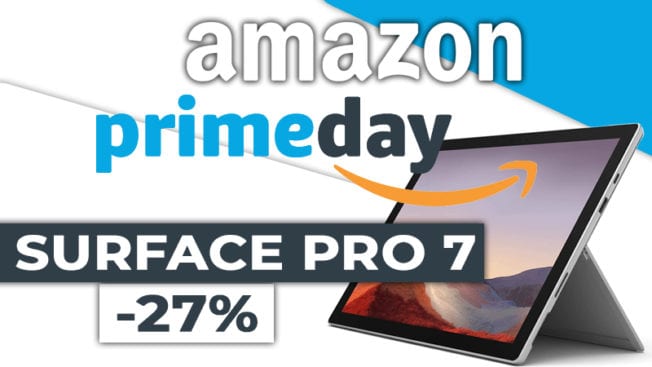 Amazon Prime Day 2020 Microsoft Surface Pro 7