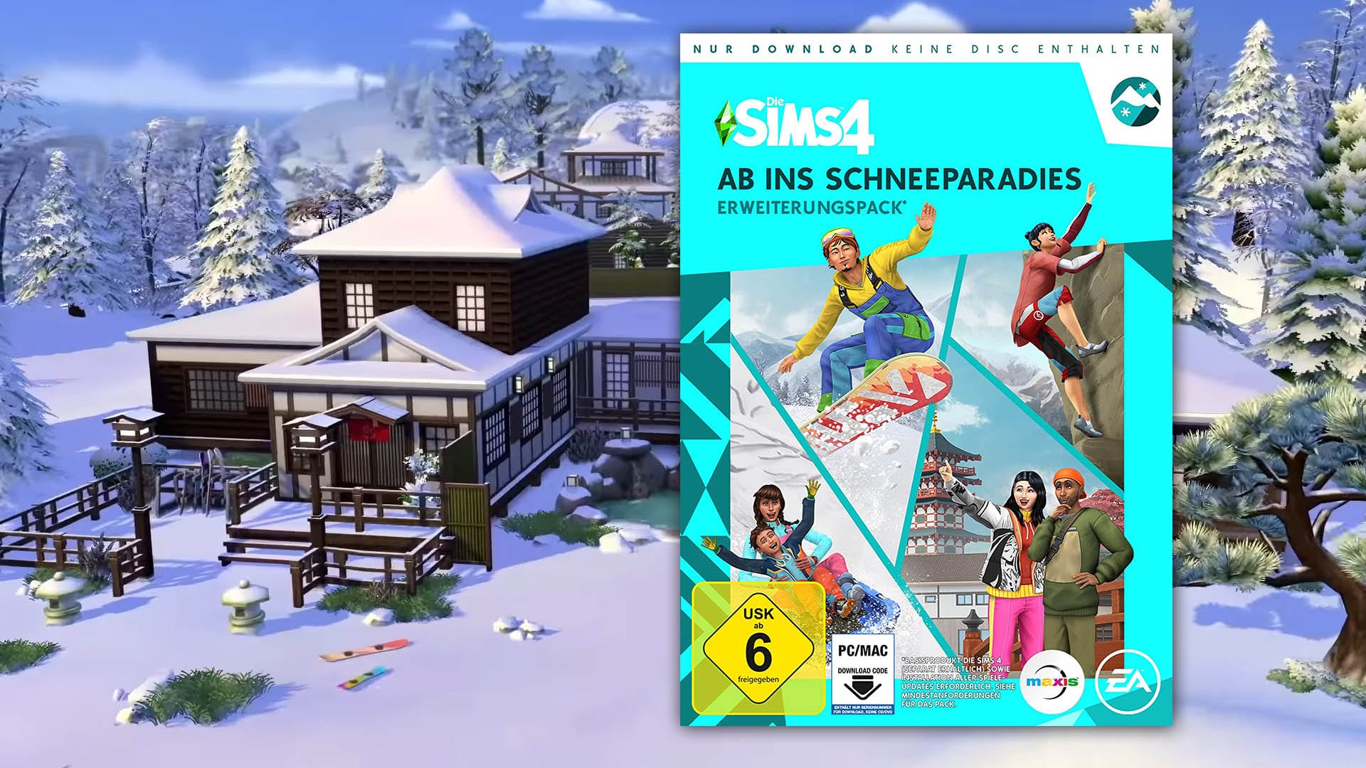 Die Sims 4 - Ab ins Schneeparadies