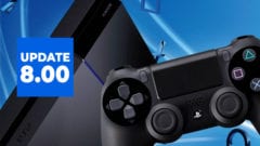 PS4 Firmware Update 8.00