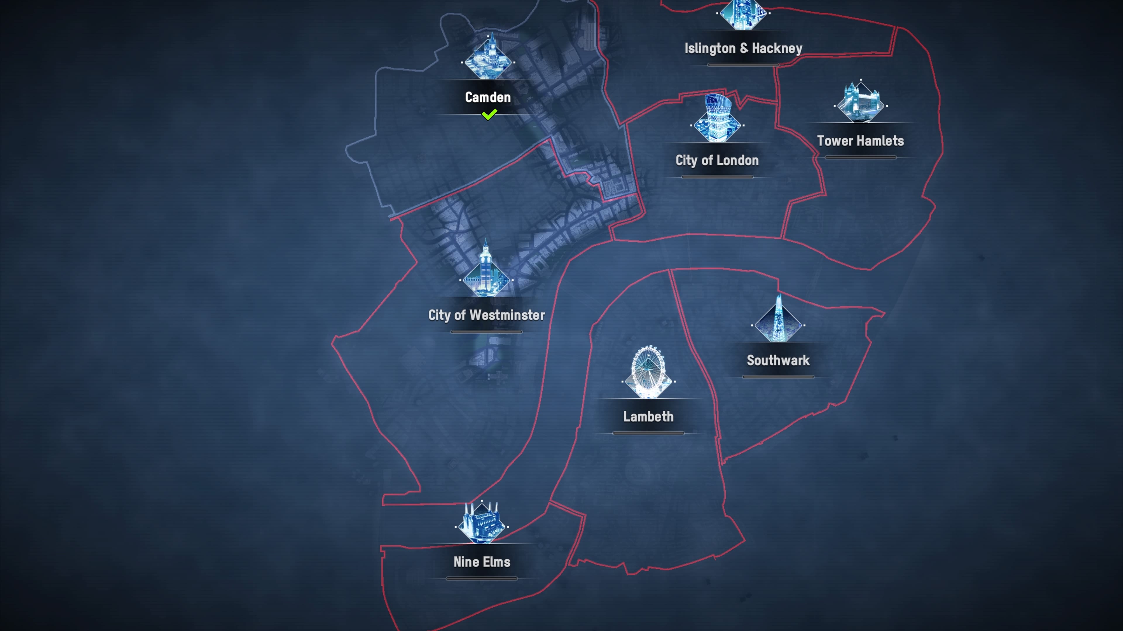 Watch Dogs Legion Karte