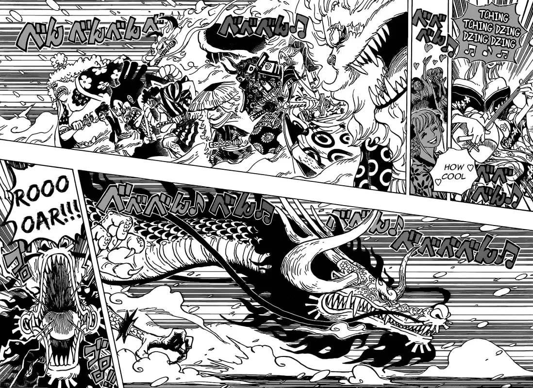 One Piece: In Manga-Kapitel 992 kämpfen die Akazaya gegen Kaido