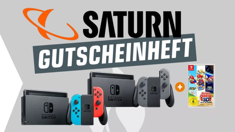 Saturn Gutscheinheft Aktion Switch Fernseher