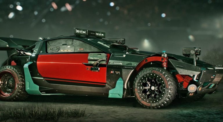 Cyberpunk 2077 Vehikel Auto Fahrzeuge