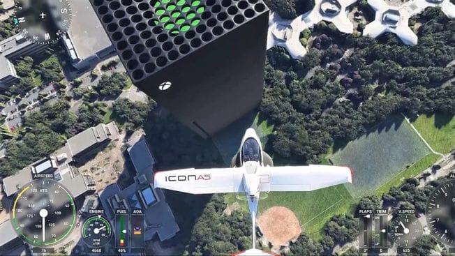 Microsoft Flight Simulator Xbox Series X Tower