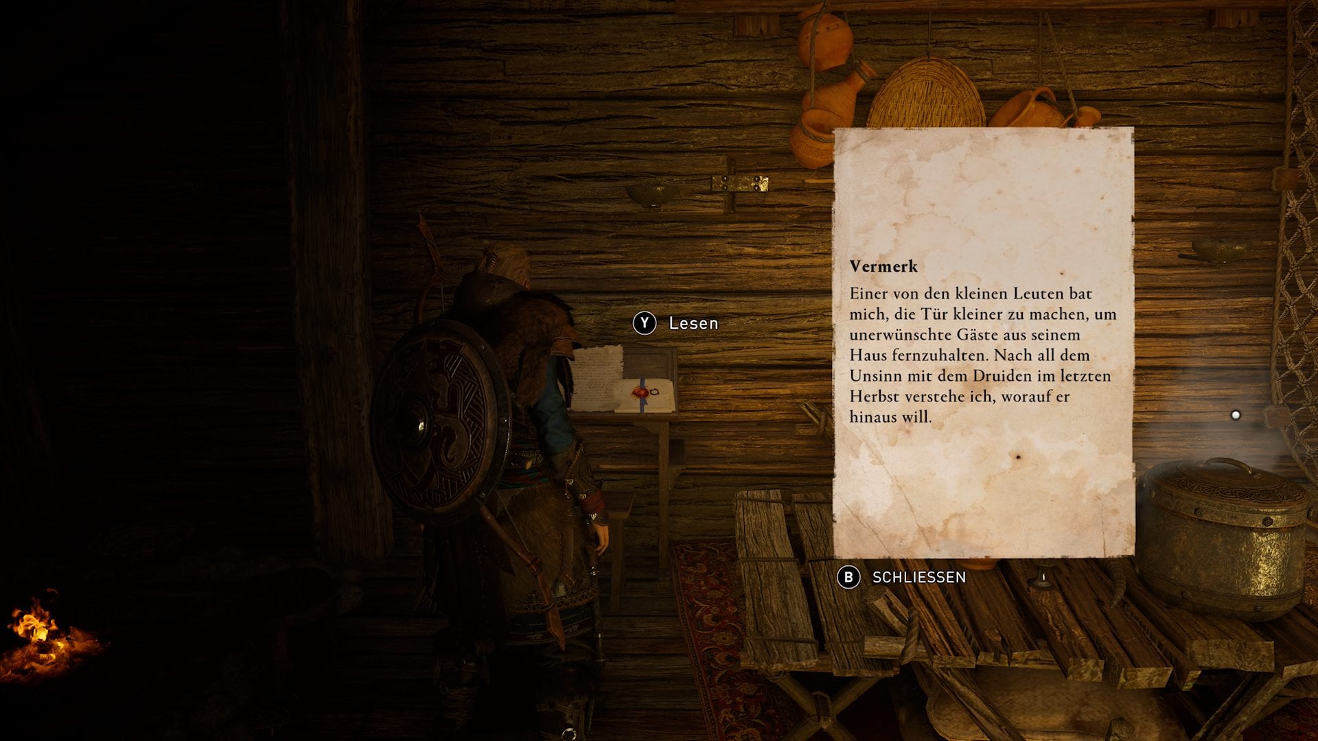 Assassin’s Creed Valhalla - Andeutung Gandalf