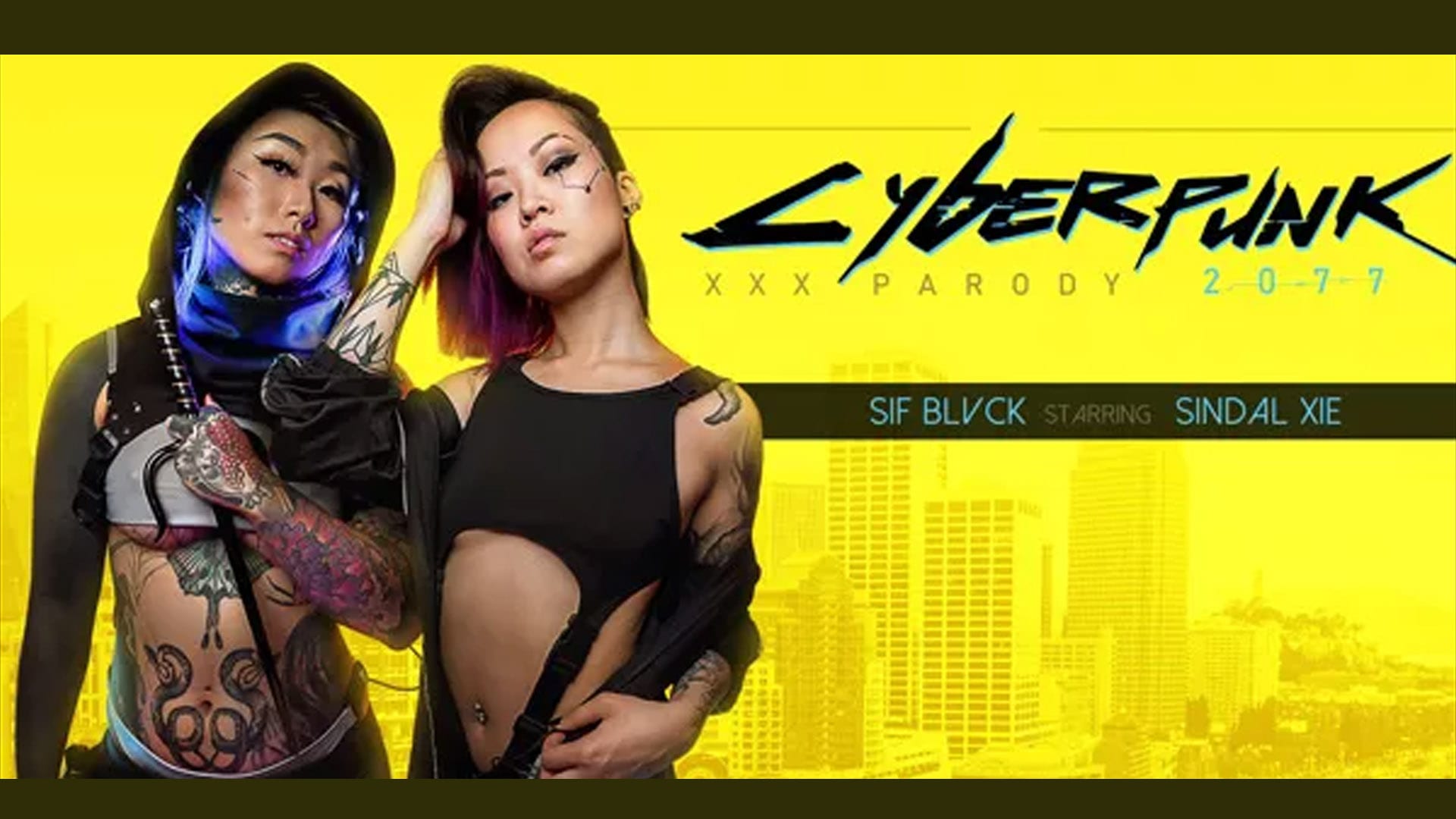 Cyberpunk 2077 Porno-Parodie