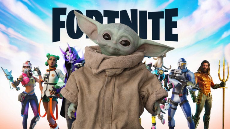 Fortnite Baby Yoda The Mandalorian Skin