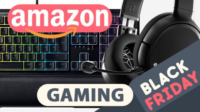 Amazon Black Friday Deals Gaming SteelSeries Razer Corsair