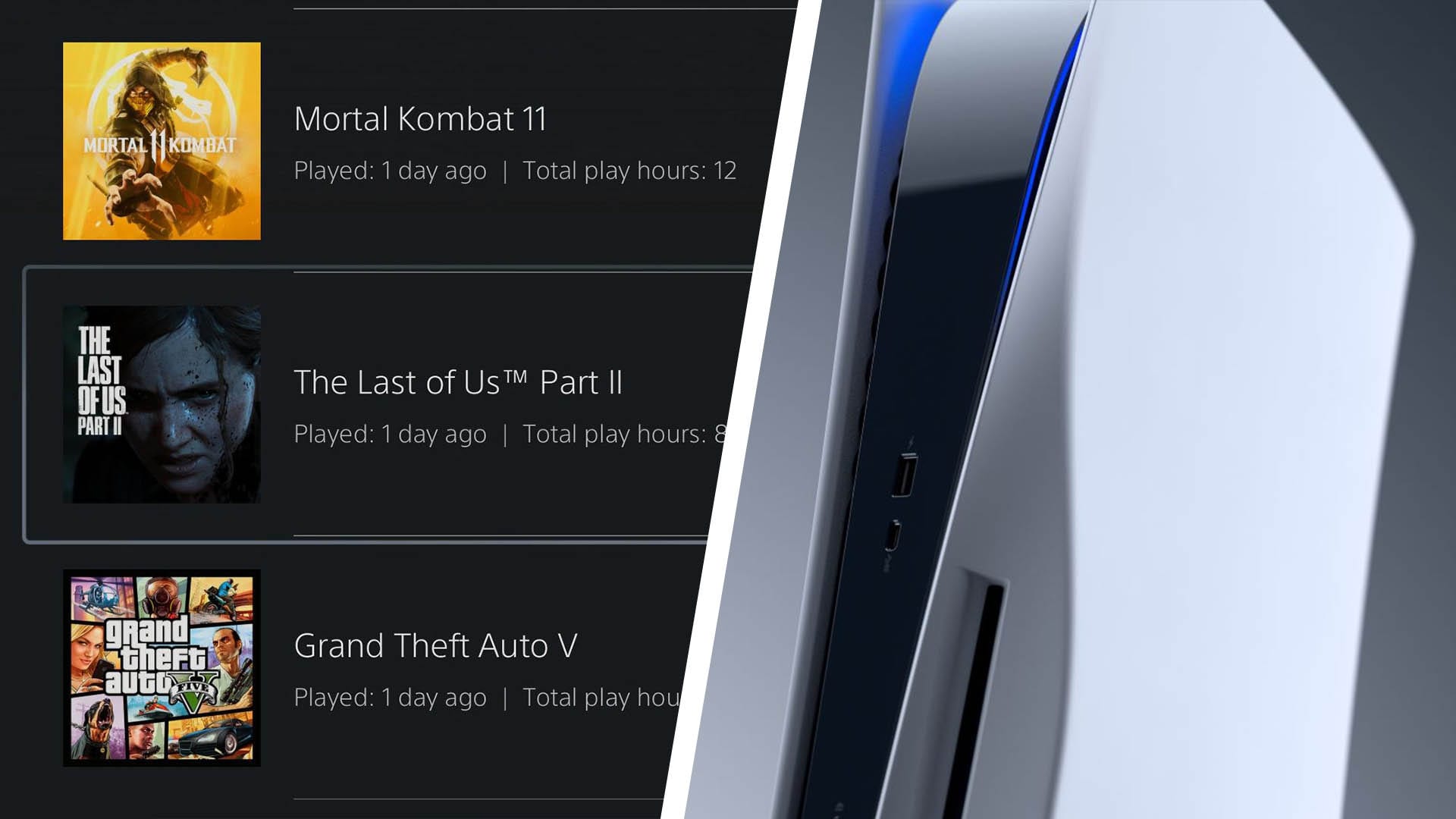 PS5 Spielzeit anzeigen lassen, Spielzeit einsehen